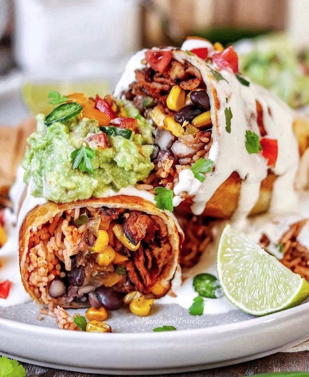 pan-fried Chimichangas