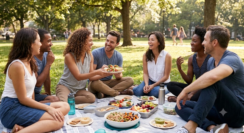 how to make vegan friends